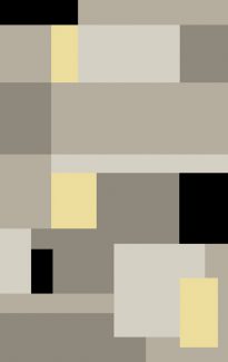 שטיח פיקסו דה וינצי 6979/47 צהוב
