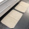שטיח סופט לאמבטיה - קרם
