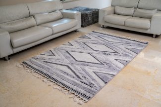 שטיח מדריד - AG91B/243 אפור שחור