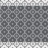שטיח פיויסי פרינס - אריחים אפור שחור