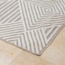 שטיח טרינקט - T182 אפור בהיר/לבן