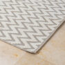 שטיח טרינקט - T185 אפור בהיר/לבן