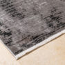 שטיח אובסישן אבסטרקט 11A אפור/שחור