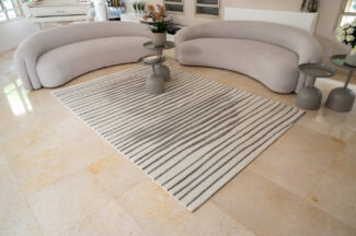 שטיח סטפ FR2435 - קרם/אפור