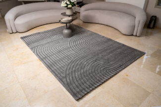 שטיח קוקון 59602-077 אפור כהה